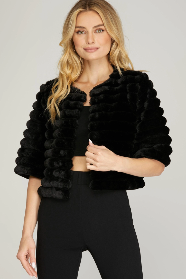 'Look No Further' Crop Jacket