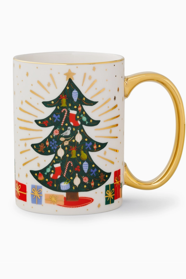 Holiday Tree Porcelain Mug | Rifle Paper Co