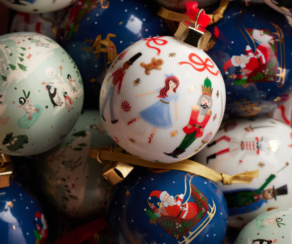 Porcelain Ornament - Christmas Delivery | Rifle Paper Co.