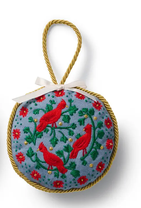 Christmastide Embroidered - Cardinals | Rifle Paper Co.