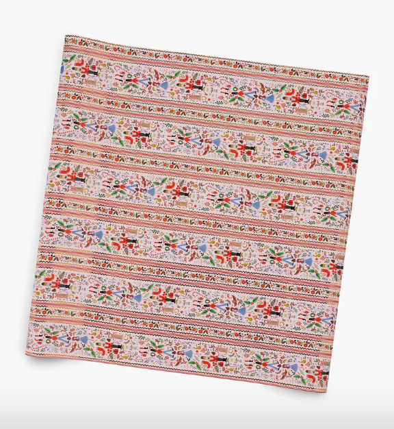 Holly Jolly Nutcracker Continuous Wrapping Roll | Rifle Paper Co.