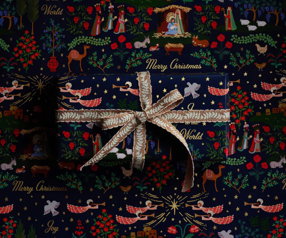 Nativity Scene Continuous Wrapping Roll | Rifle Paper Co.
