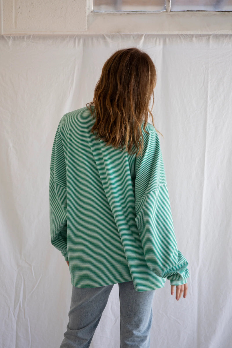 Dani Oversized Top - Green