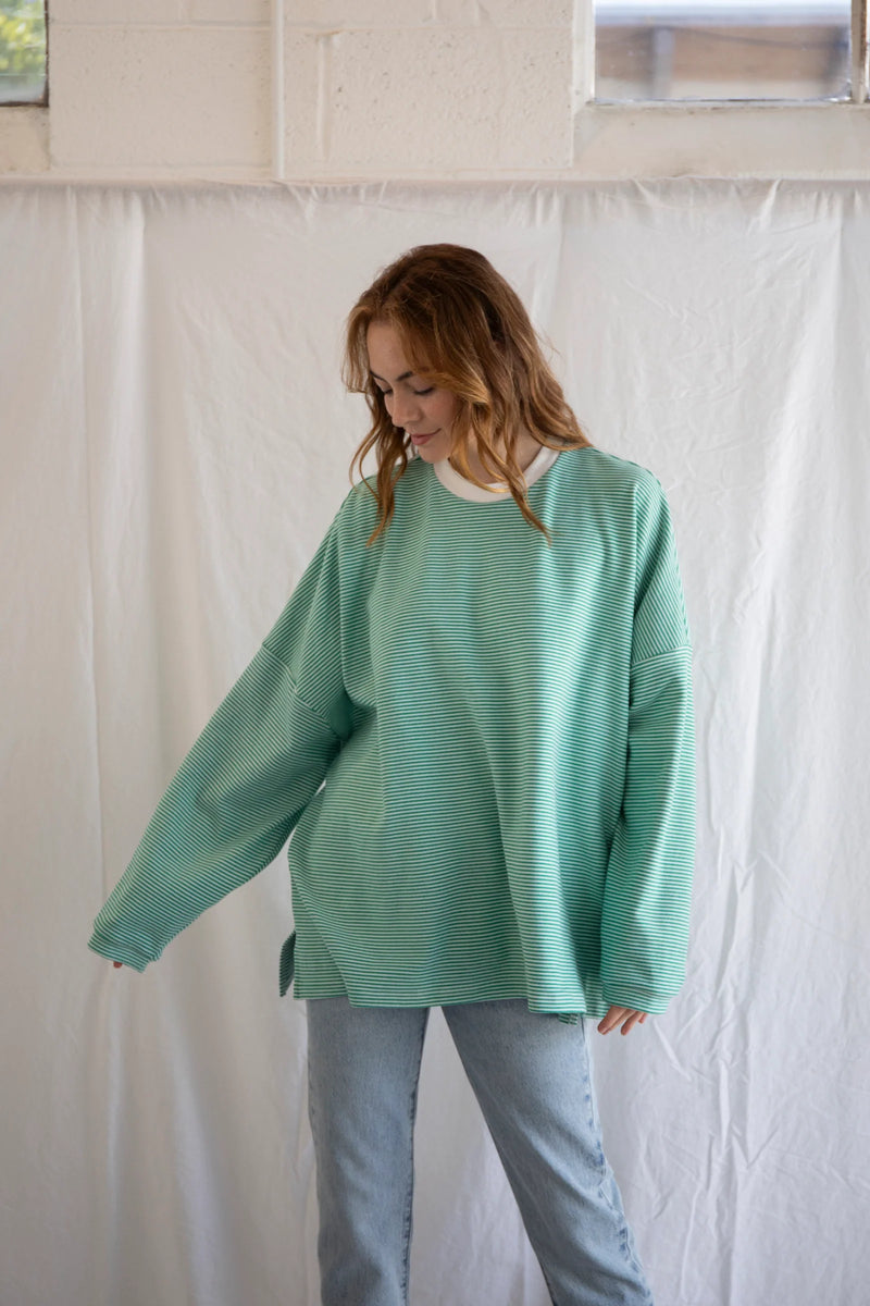 Dani Oversized Top - Green