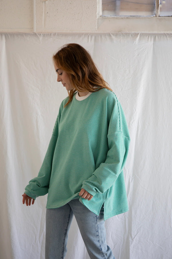 Dani Oversized Top - Green