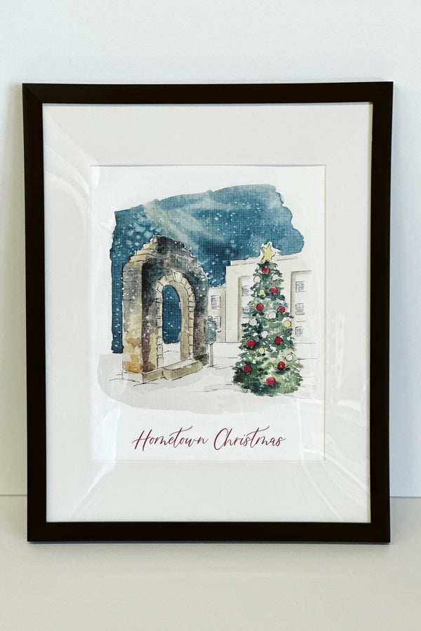 Framed 8x10 Holiday Print