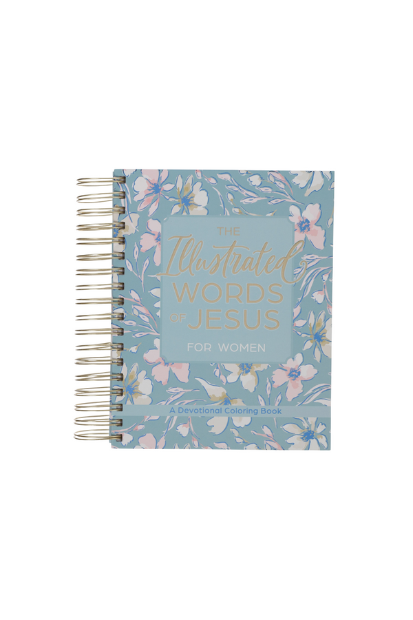 Illustrated Words of Jesus - Coloring Devotional