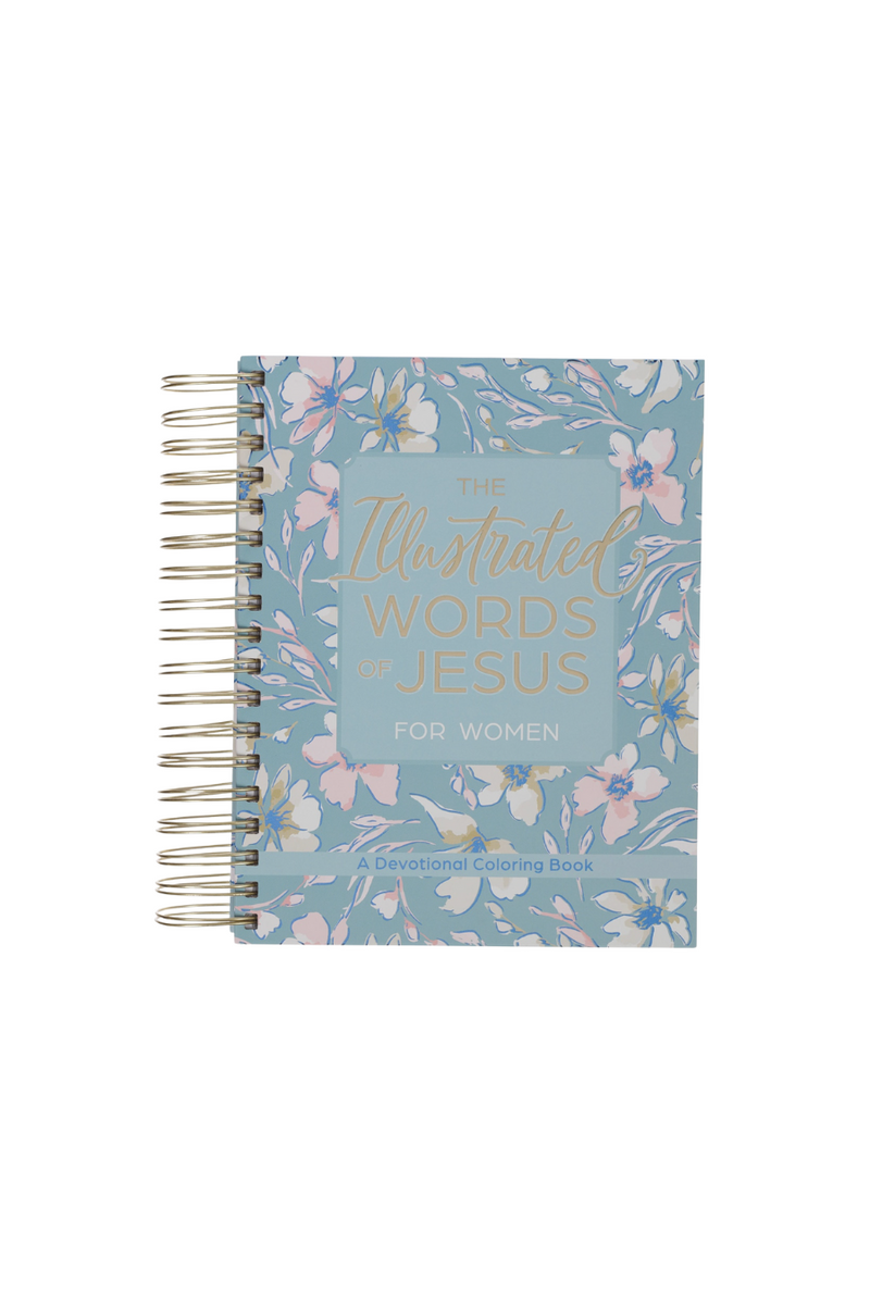 Illustrated Words of Jesus - Coloring Devotional