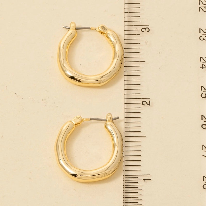 Chunky Hoop Earrings