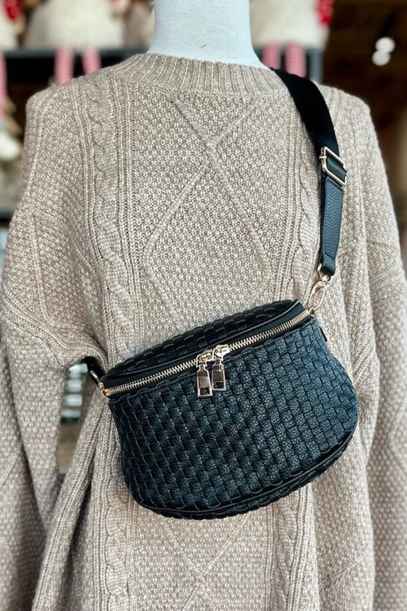 Birdie Crossbody Bag - Black