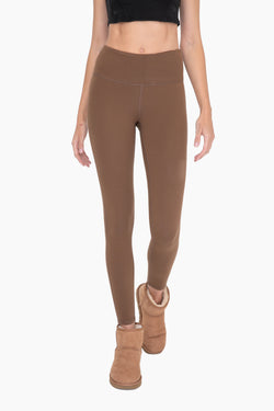 'Everyday Essential' Leggings - Brown