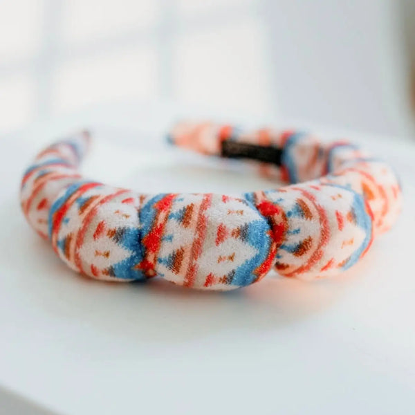 'Get Ready with Me' Headband - Aztec