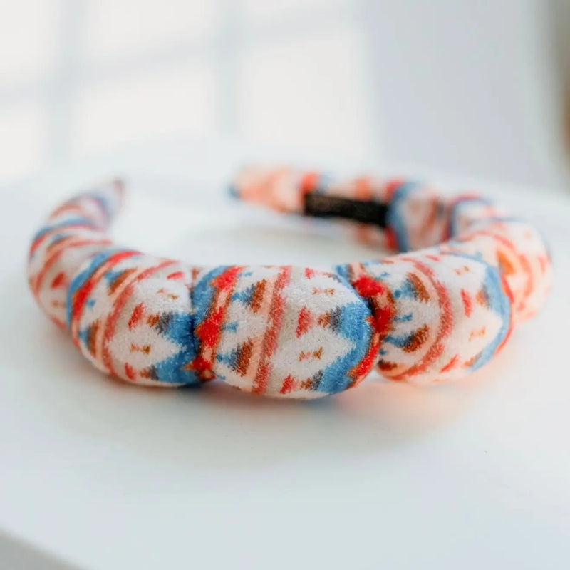 'Get Ready with Me' Headband - Aztec