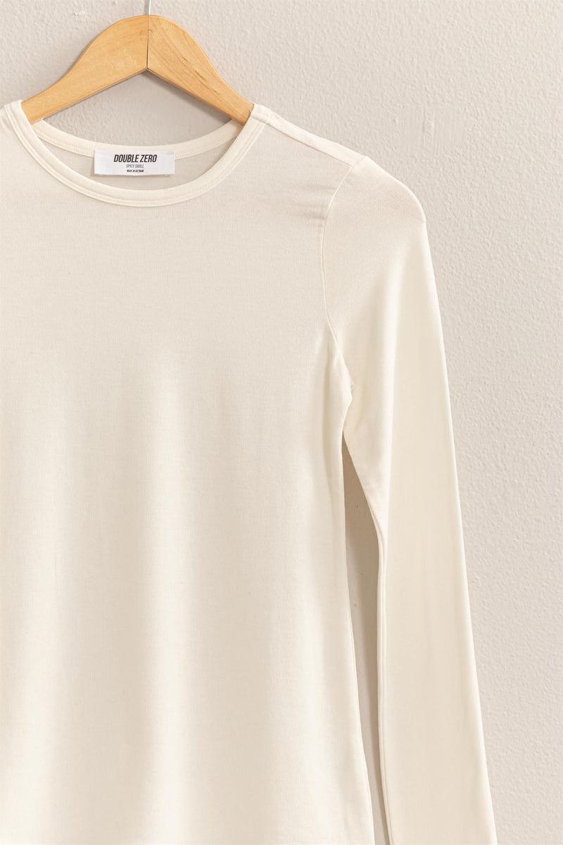 Basic Long Sleeve - Cream