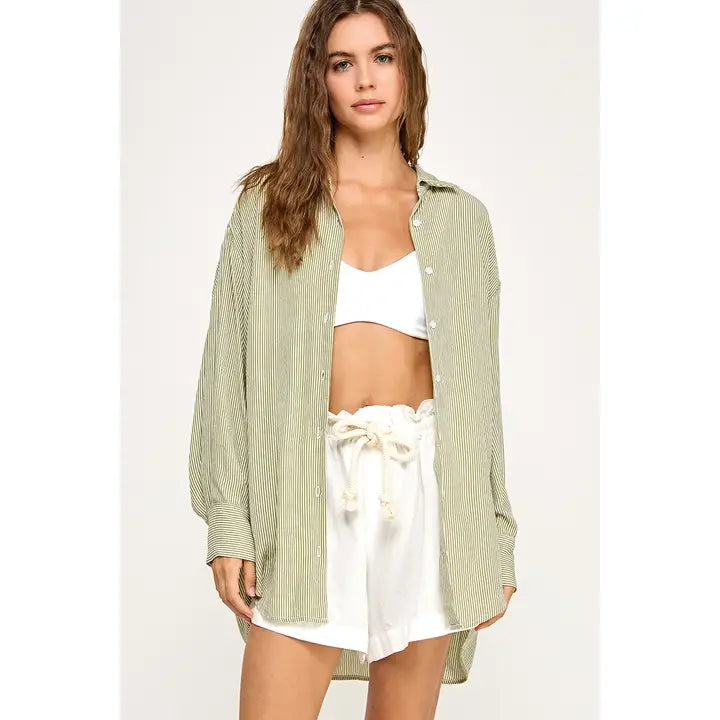'Dreamt Of' Top - Olive