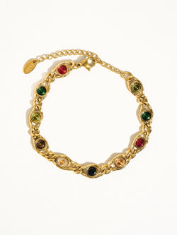 Alba Colored Cubic Zirconia Bracelet