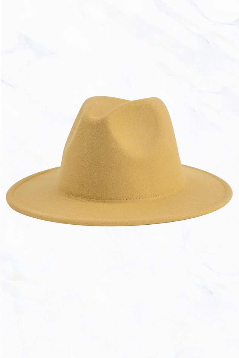 Fedora Hat - Camel