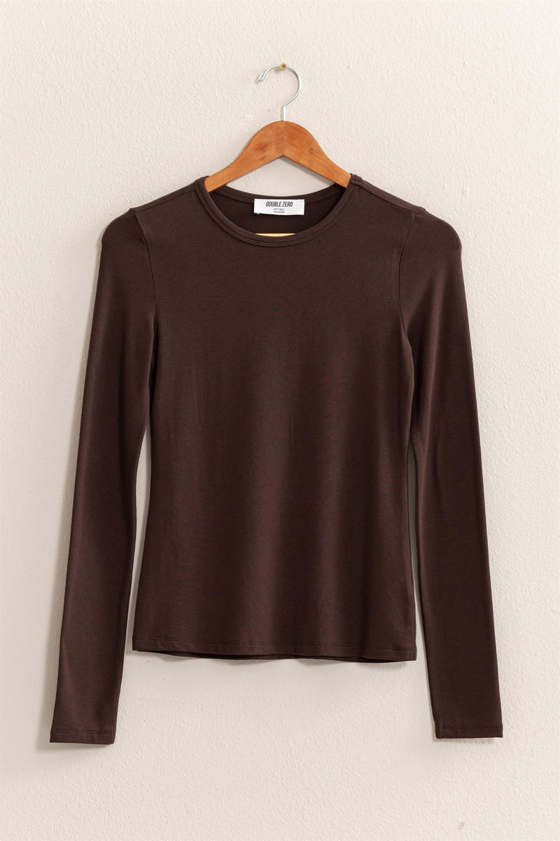 Basic Long Sleeve - Expresso