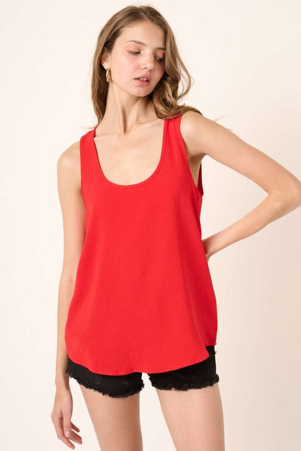 'Down to Business' Top - Red