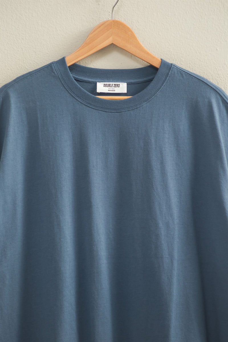 Oversized Tee - Dusty Navy