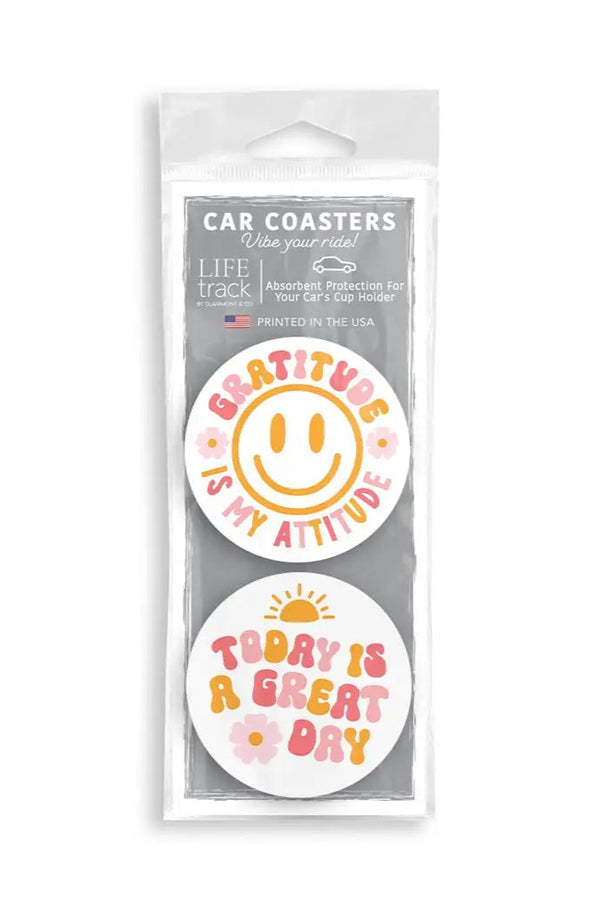 Car Coaster 2 Pack - Great Day