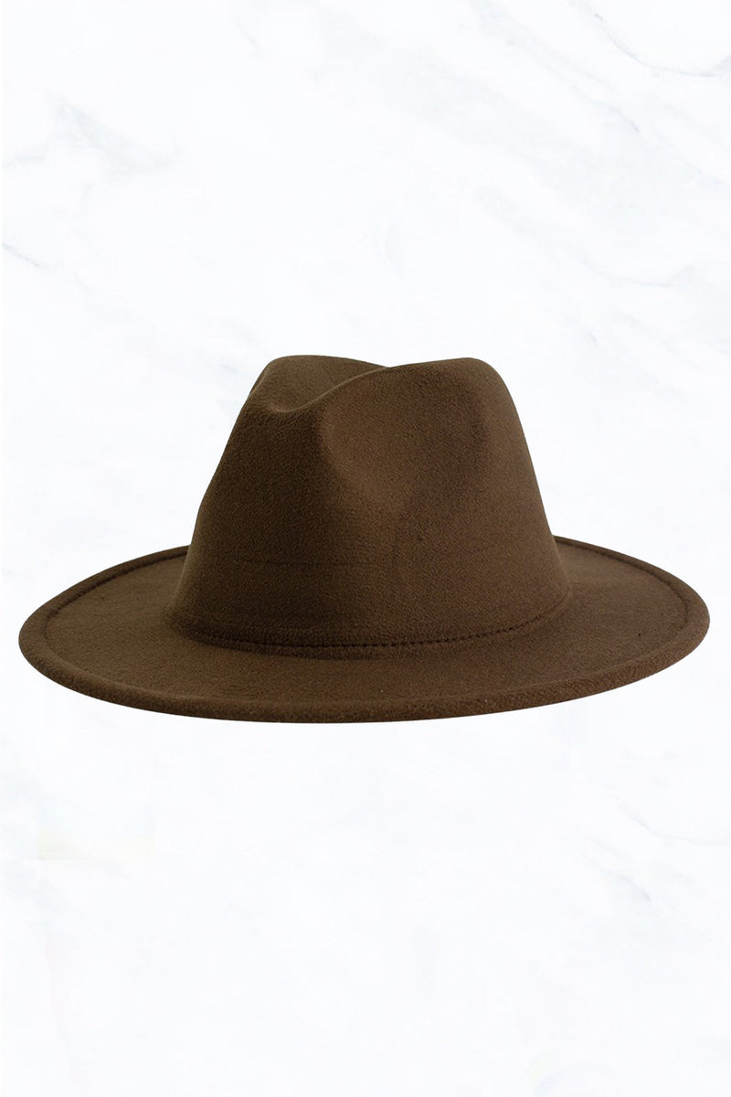 Fedora Hat - Chocolate