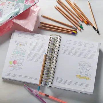 Illustrated Words of Jesus - Coloring Devotional