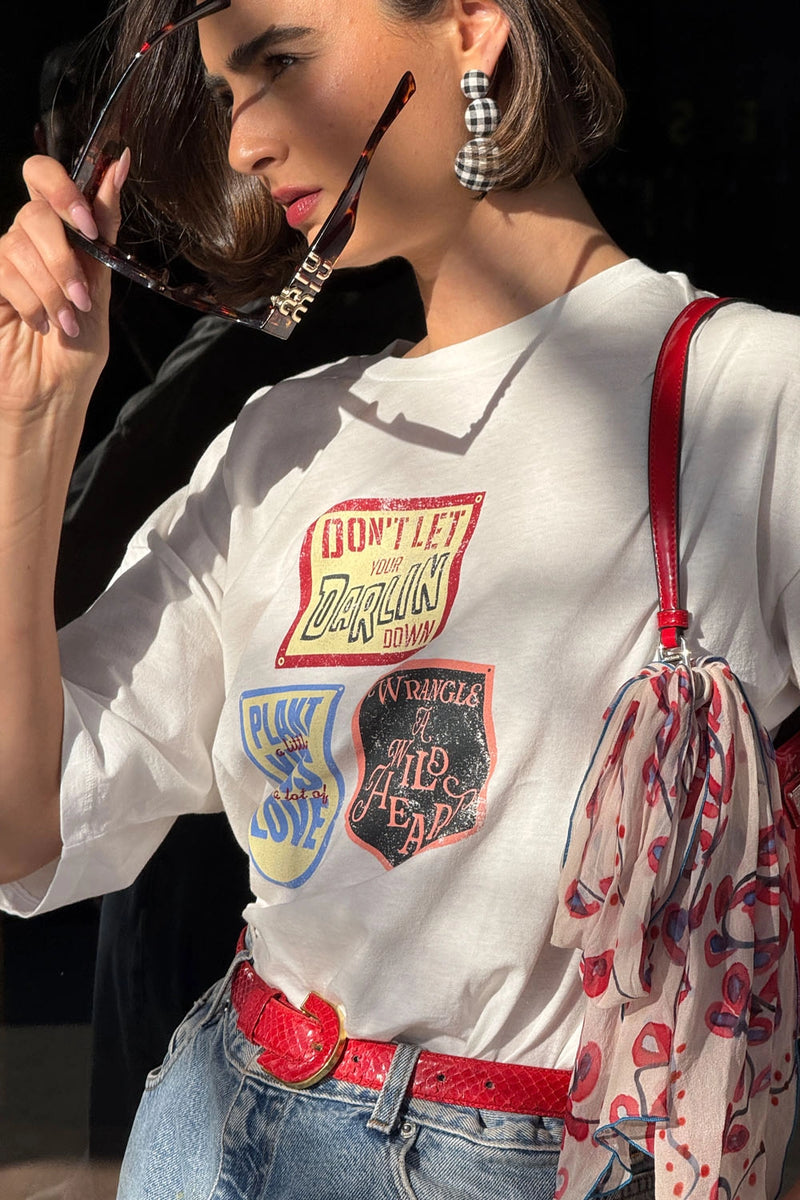 Quotes Oversized Graphic Tee