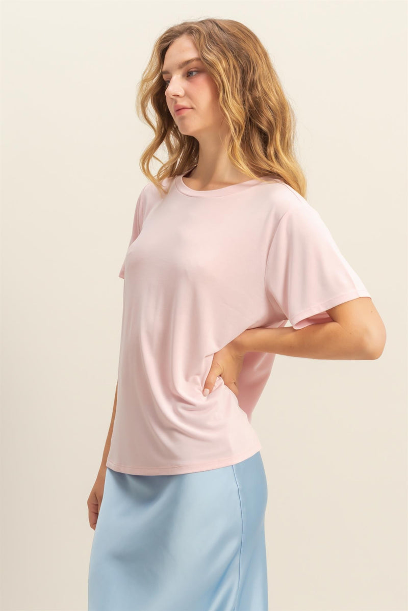 Everyday Tee - Soft Pink