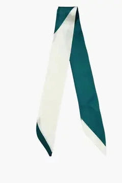 Twilly Scarf - Green/White