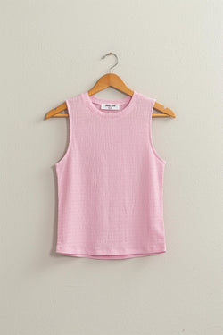 'When I Look At You' Top - Pink
