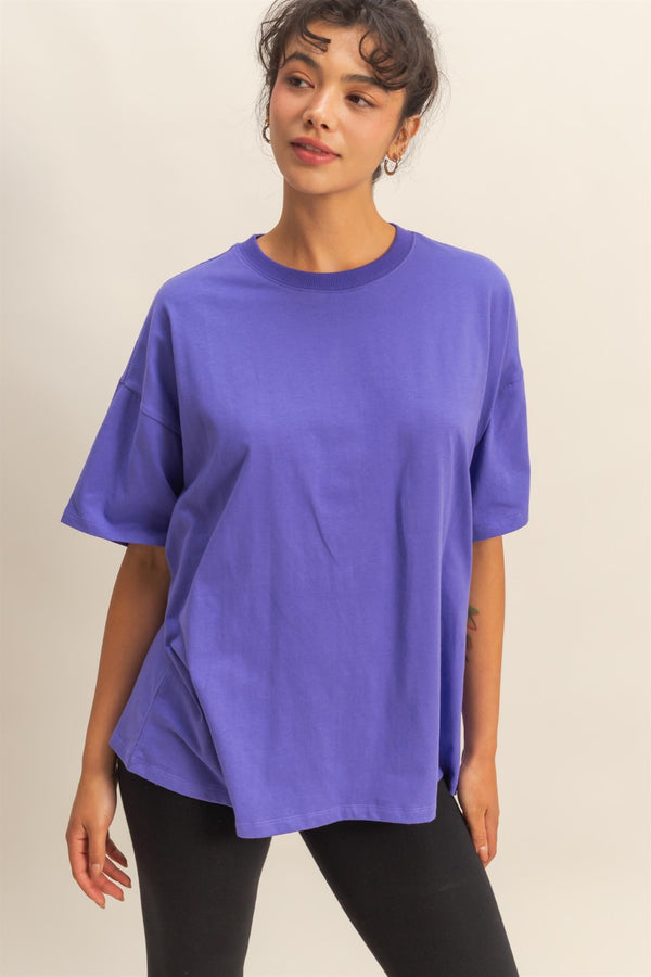 Oversized Tee - Iris