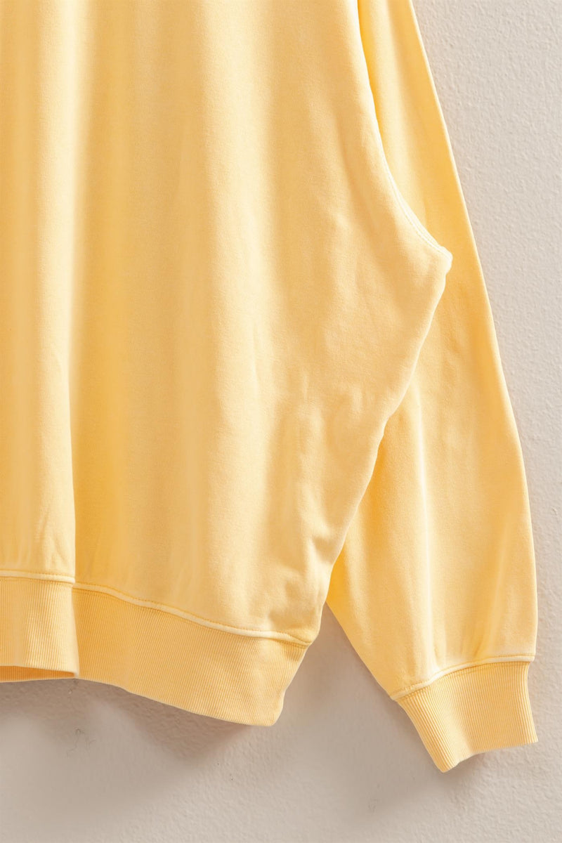 'Easy Days' Sweatshirt - Sunflower