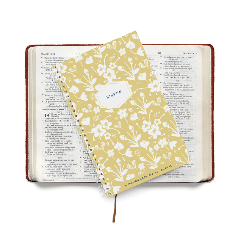 Sermon Notebook | Marigold Floral