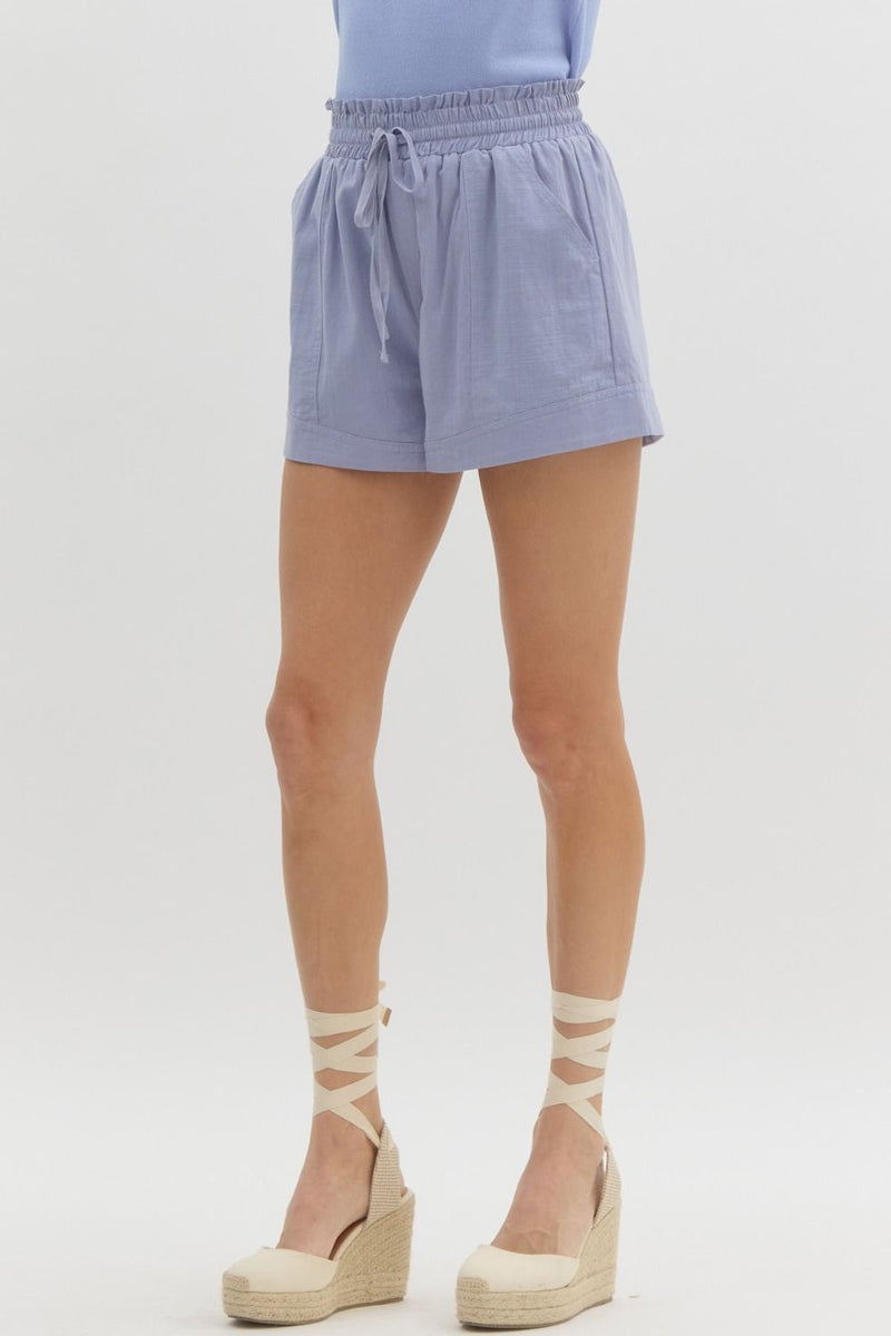 'For the Moment' Shorts - Blue