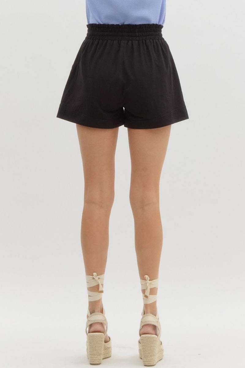 'For the Moment' Shorts - Black