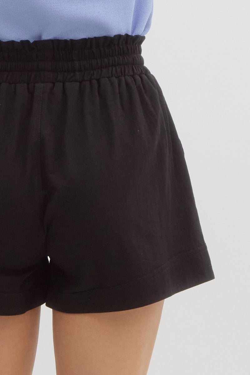 'For the Moment' Shorts - Black