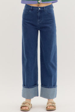 'Off We Go' Wide Hem Pants