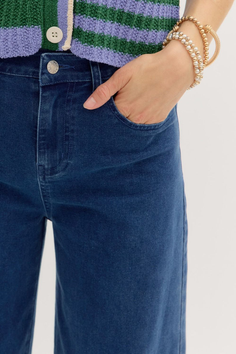 'Off We Go' Wide Hem Pants
