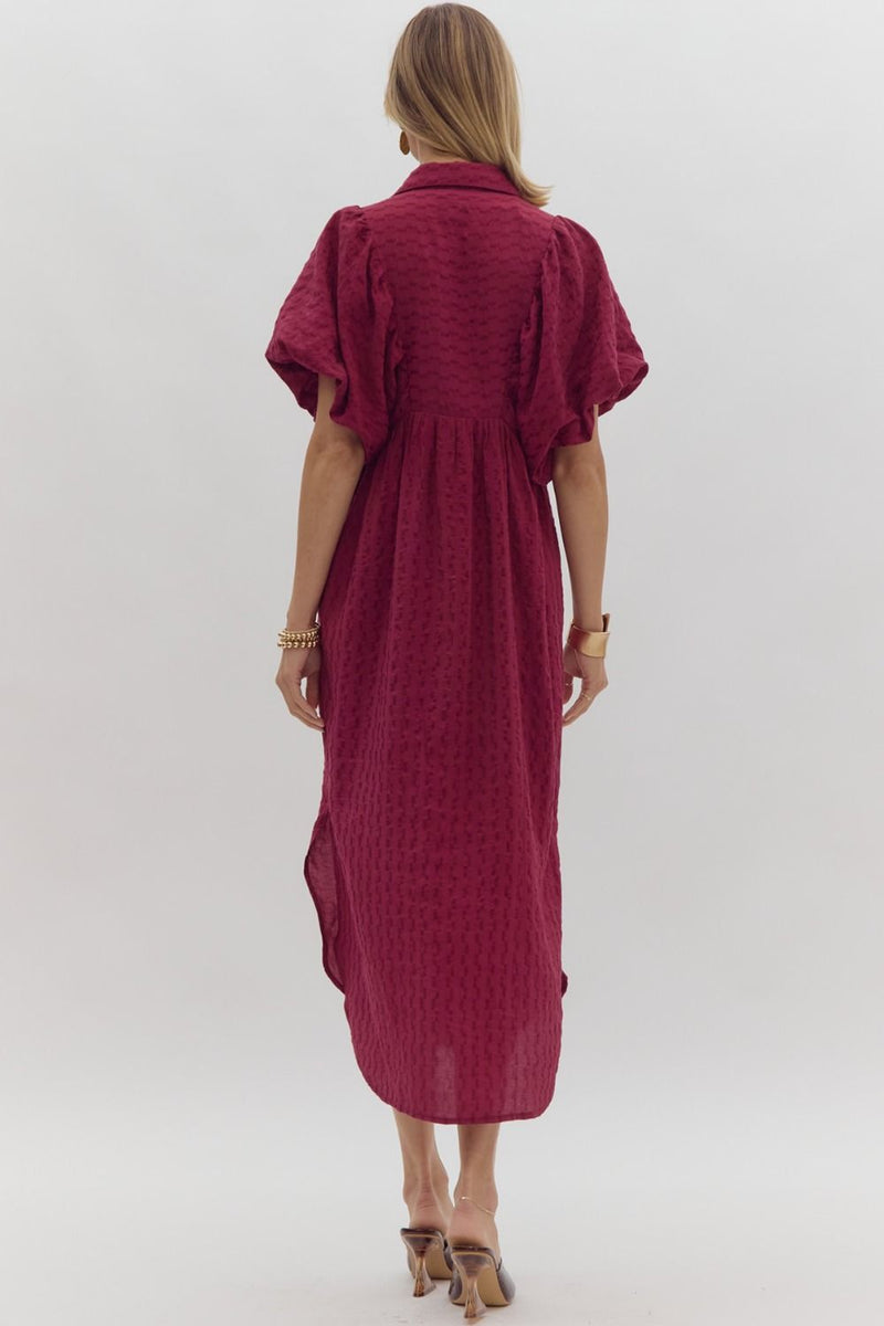 'Journey of Love' Dress - Plum