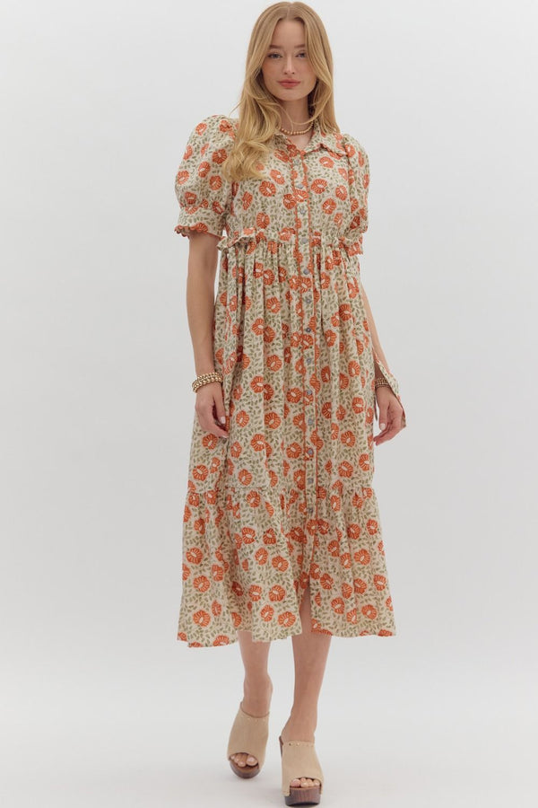 'All Together' Midi Dress