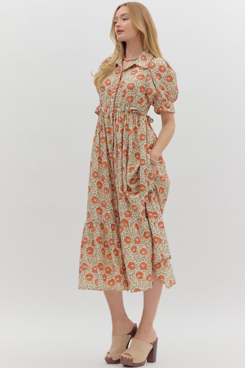 'All Together' Midi Dress