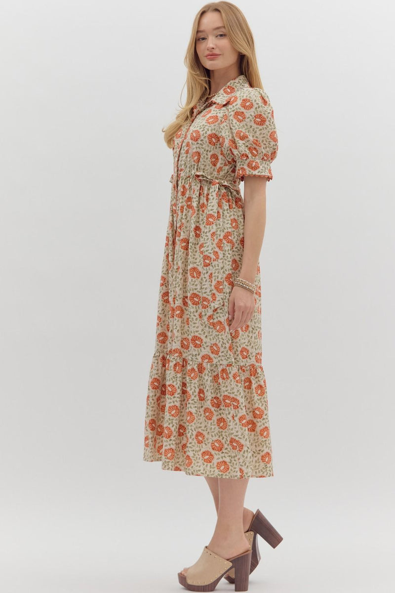 'All Together' Midi Dress