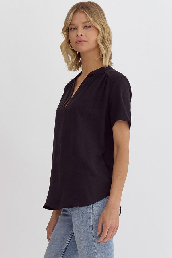 'Simple Favor' Top - Black