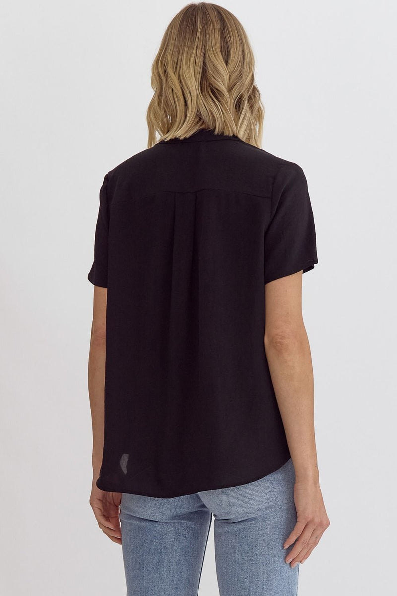 'Simple Favor' Top - Black