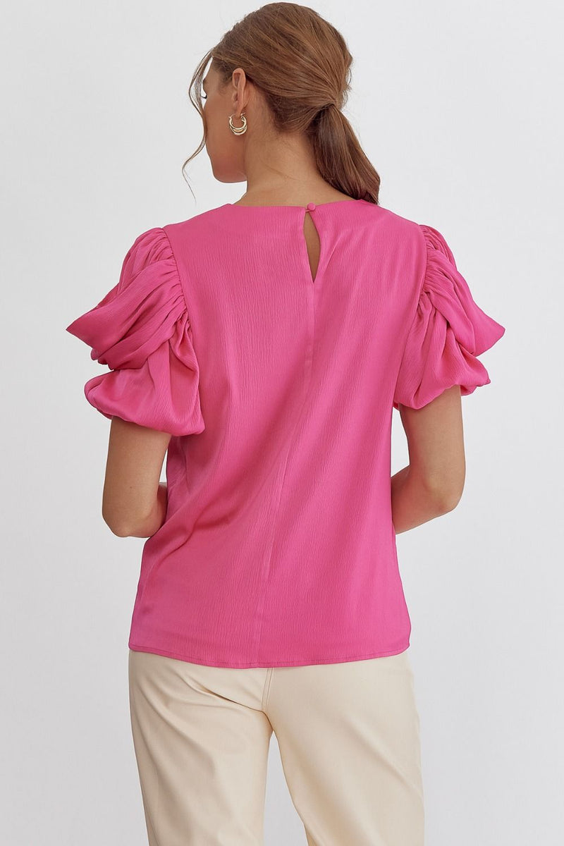 'With Ease' Top - Pink