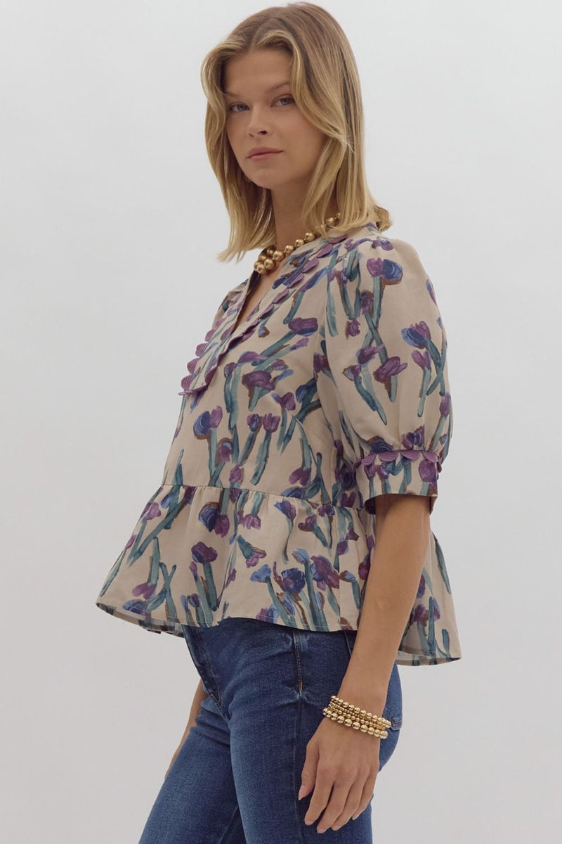 'Blooming Hope' Top