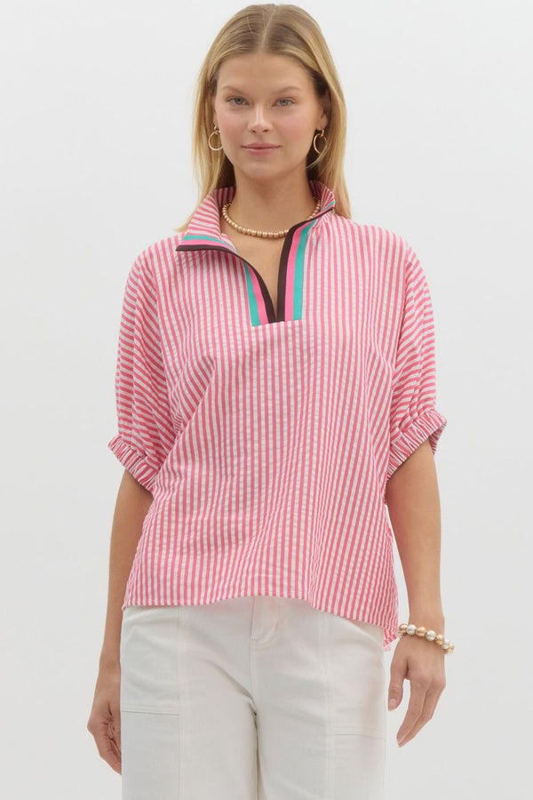 'Wish You Well' Top - Pink