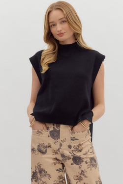 'Simple As That' Sweater Vest