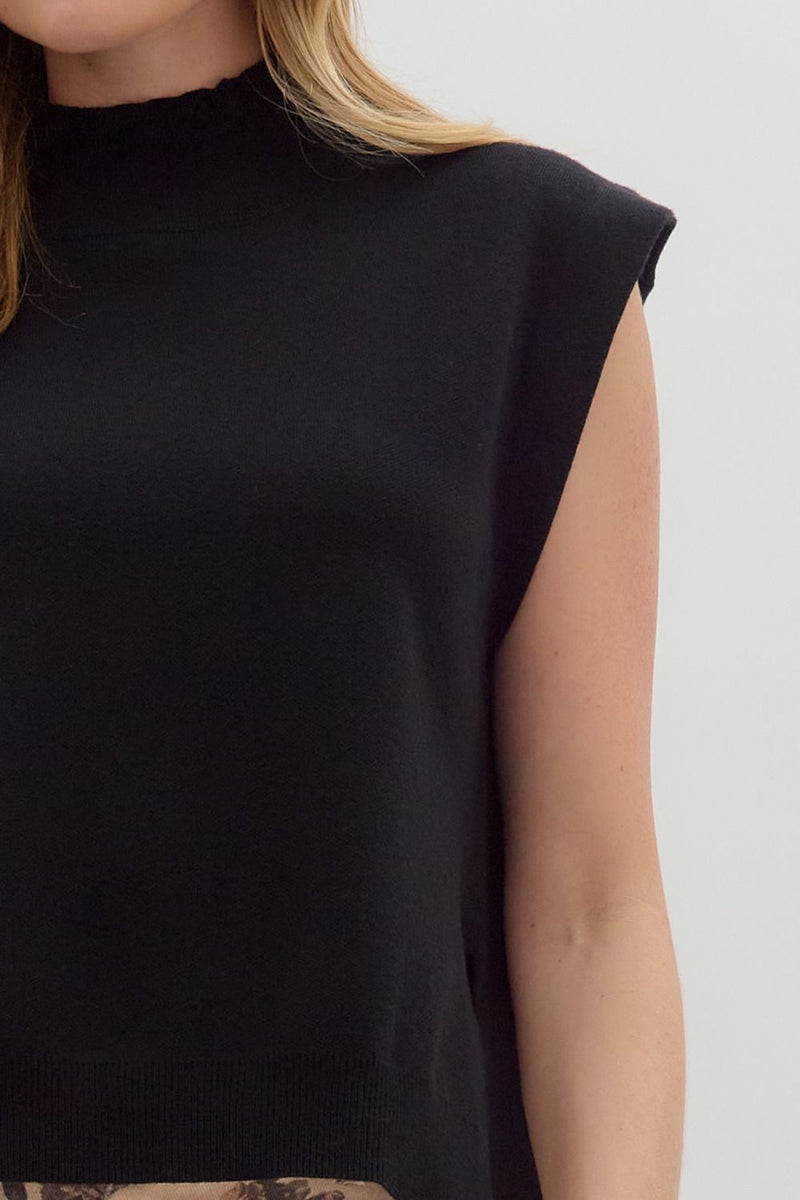 'Simple As That' Sweater Vest